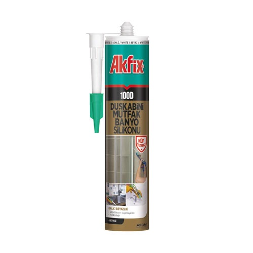 AKFİX DUŞAKABİN SİLİKONU ŞEFFAF 280 ML 